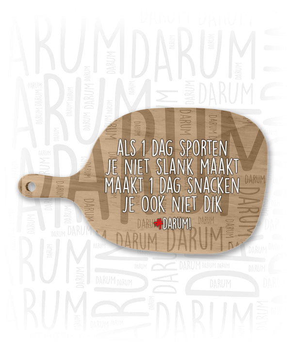 1 dag sporten - Borrelplank