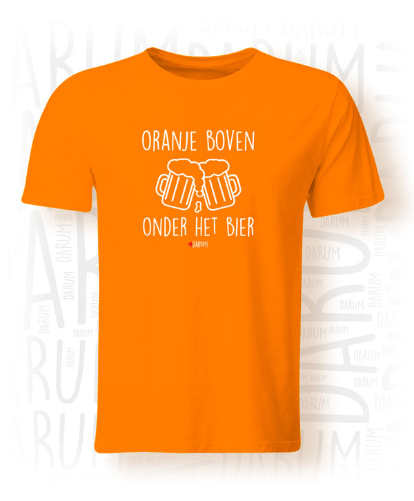 Oranje boven Onder het bier - T-shirt
